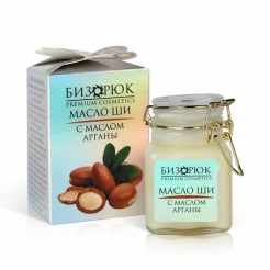 Масло Ши с маслом арганы «Бизорюк PREMIUM COSMETICS»100 мл.