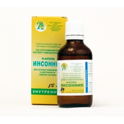 Капли (раствор) ИНСОННИЯ (INSONNIA) 50мл.(Адонис)